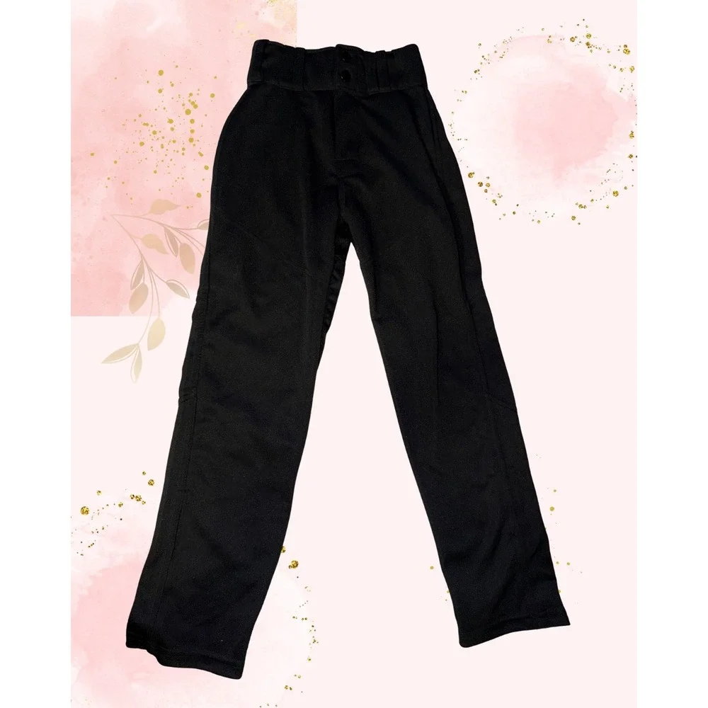 Alleson Athletic Youth XS Baseball Pants Black